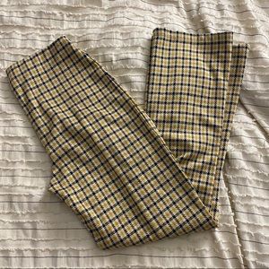 🔥 Urban Outfitters Plaid Stretch Pant 💘